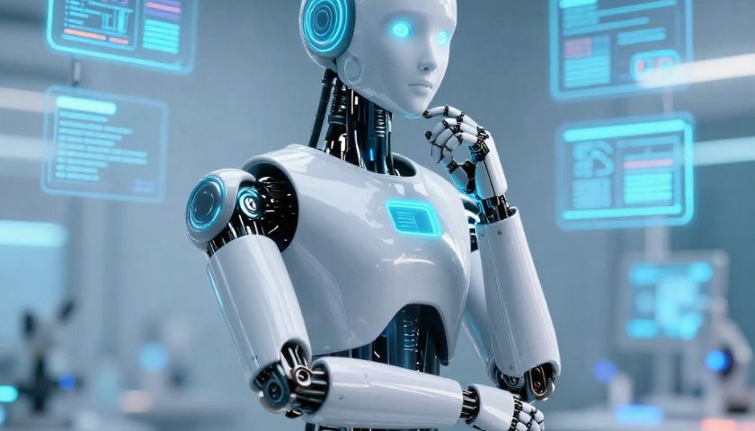 Odkryli, że boty mruczą coś pod nosem. Gadanie ze sobą pomaga im jak ludziom