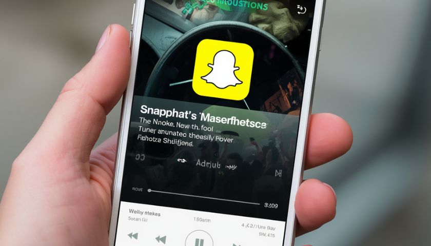 Snapchat wie, czego słuchasz. Teraz pokaże to Twoim znajomym